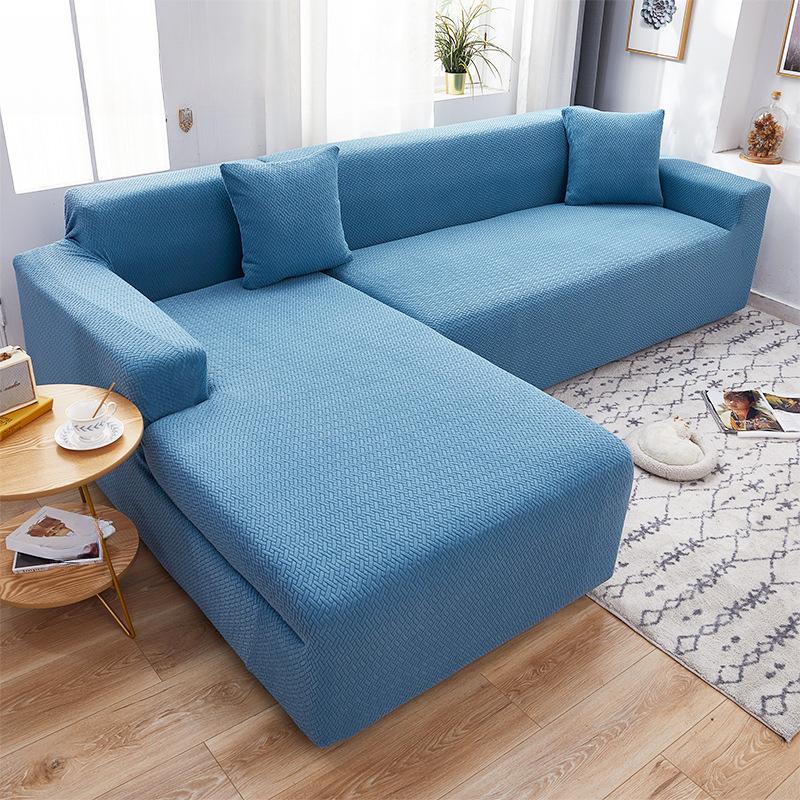 Capa elástica antiderrapante para sofá, capa universal com tudo incluído, quatro estações, toalha de sofá preguiçosa, pano de cobertura completa