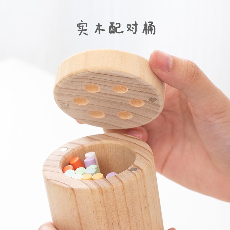 Puzzle Balance Wooden Stick Game Young Children's Fine Movements And Concentration Training Balance Wooden Stick Toy