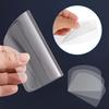 15 Pcs Transparent Cake Cream Scraper Plastic Cake Scraper Flexible Spatula Plastic Scraper Tool Cake Smoother for Icing Fondant Smoother Supplies