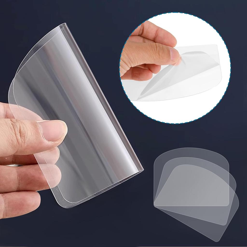 15 Pcs Transparent Cake Cream Scraper Plastic Cake Scraper Flexible Spatula Plastic Scraper Tool Cake Smoother for Icing Fondant Smoother Supplies