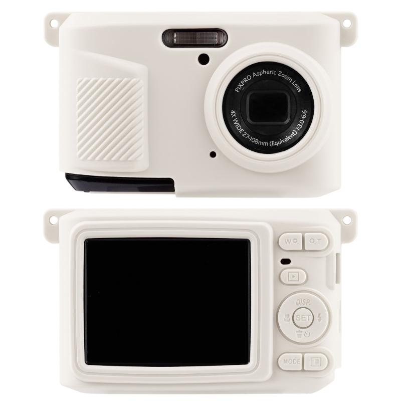 Premium Silicone Protective Cover For PIXPRO FZ45 Camera Case Shockproof Shell Durability Case with Shoulder Strap