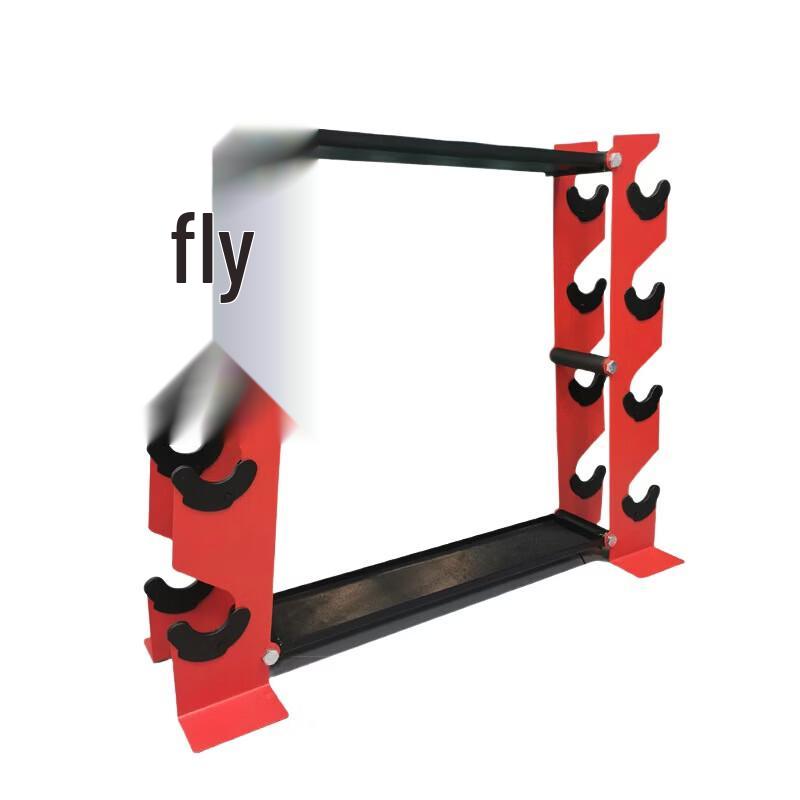 WEZHO 4-Pair Small Vertical Dumbbell Rack