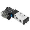 BERM Solenoid Valve Pneumatic Electric 2 Position 5 Way Electromagnetic Control DC12V