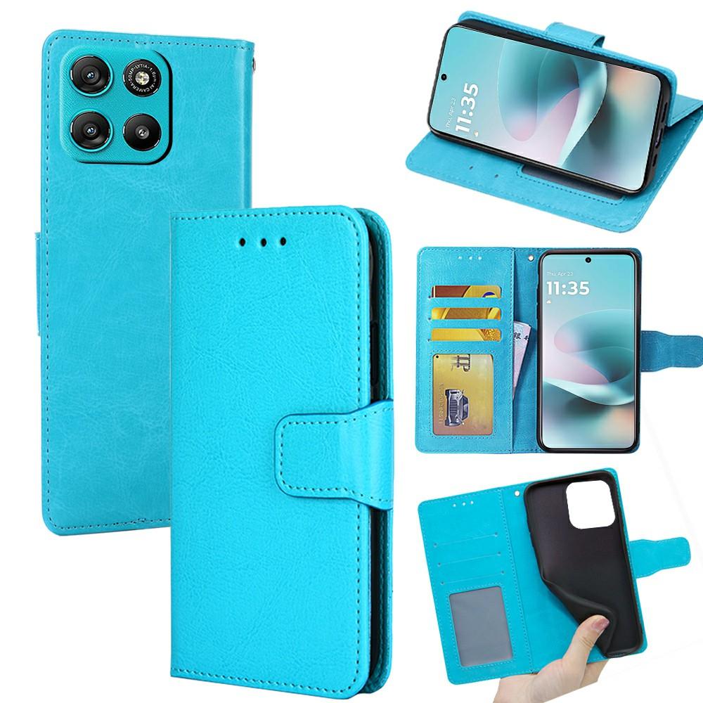 For Motorola Moto G67 Power 5G Case Wallet PU Leather + TPU Folding Stand Phone Cover