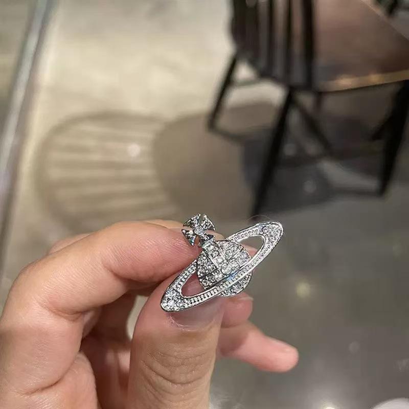 Empress Dowager Full Diamond Stud Earrings - Trendy Minimalist Design