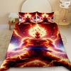 Popolare Anime Dragon Ball Goku Set Biancheria da Letto per Bambini Set Copripiumino per Neonati Biancheria da Letto Matrimoniale Singolo King Bambini Adulti Regalo
