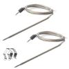 For ThermoPro Pin Temperature Probes TP16 TP07 Tools With Clip Accessorues BBQ Baking Cooking Dining Measuring
