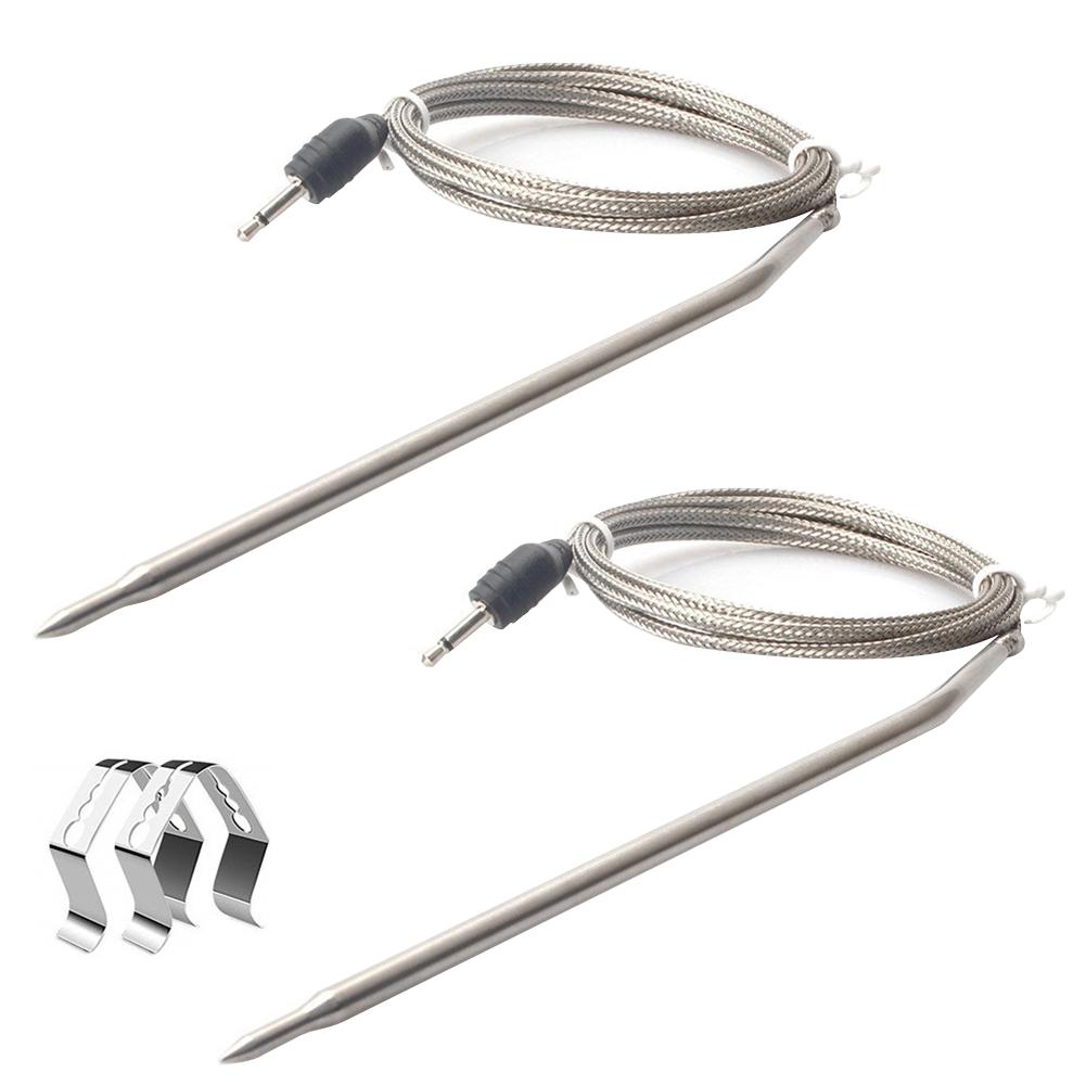 For ThermoPro Pin Temperature Probes TP16 TP07 Tools With Clip Accessorues BBQ Baking Cooking Dining Measuring