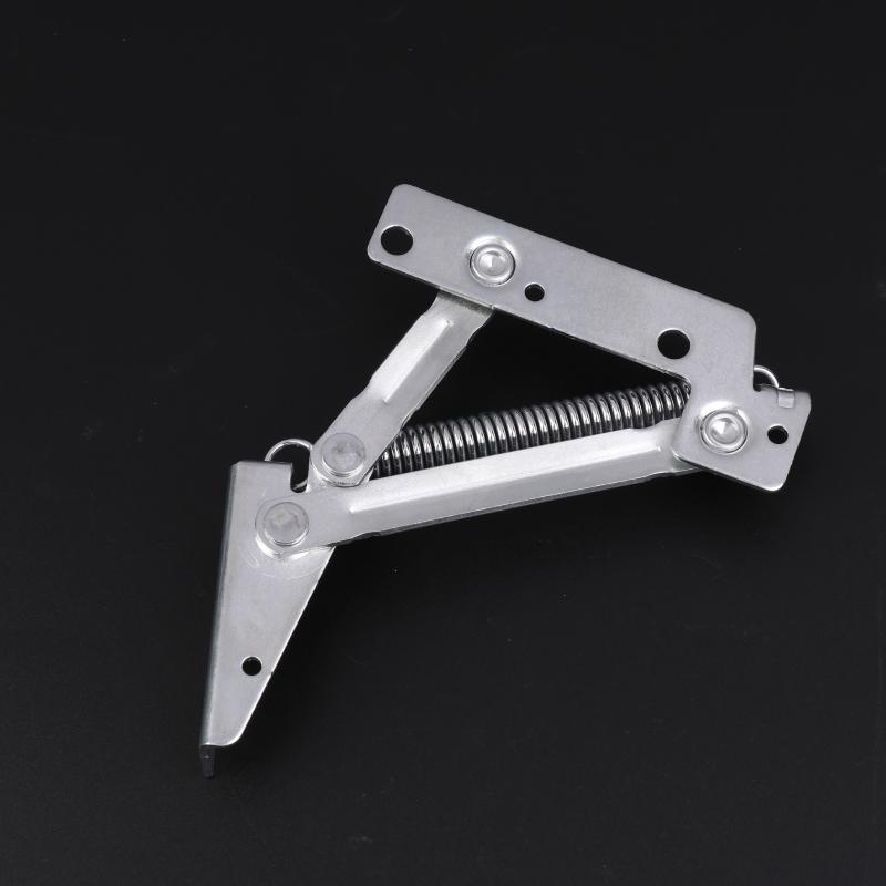2Pcs 80 Degree Sprung Hinges Cabinet Door Lift Up Stay Flap Top Support Cupboard Kitchen Accessories