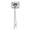 Butterfly Bow Knot Zircon Bracelet Links Stainless Steel Bracelet Links  Bracelet Crafting
