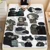 1PC Tears On a Withered Flower Print Flannel Blanket, High Quality All Seasons, Home Decor, Warmth and Comfort, Perfect for Christmas Gifts