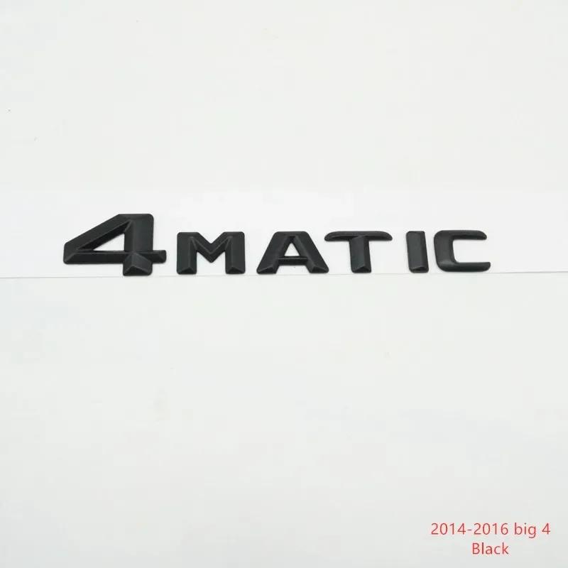 3D ABS For Mercedes-Benz A B C E G S ML SL CL GLA CLA Class 4MATIC 4 MATIC Trunk Lip Lid Letters Emblem Logo Badges PK1