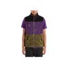 Nike Color Block High Neck Zip Vest Men Vest Purple AT5498-010