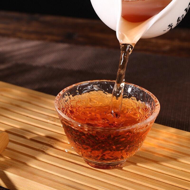 208 g Anhua Black Tea Autentisk Hunan Tea Håndbygget Aged Tian Fu Brick Tea