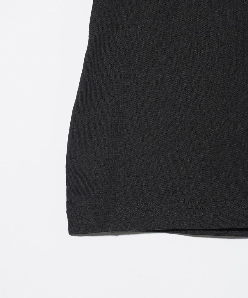 Milkfed Casual STENCIL LOGO COMPACT BLACK Women's S/S TEE,