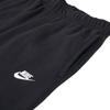 Nike As M Nsw Club Solid Color Crew Neck Sweatshirt And Cuffed Pants Casual Sports Set Men Sweatshirt and Pants Black BV2663-010+BV2738-010