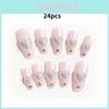 Lovely Heart-shaped Nail Wraps With Removable Adhesive For Ladies