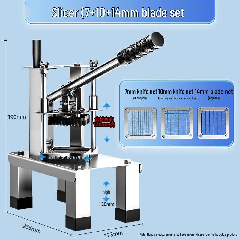 Multi-functional Vegetable Slicer Dicer Shredder Machine