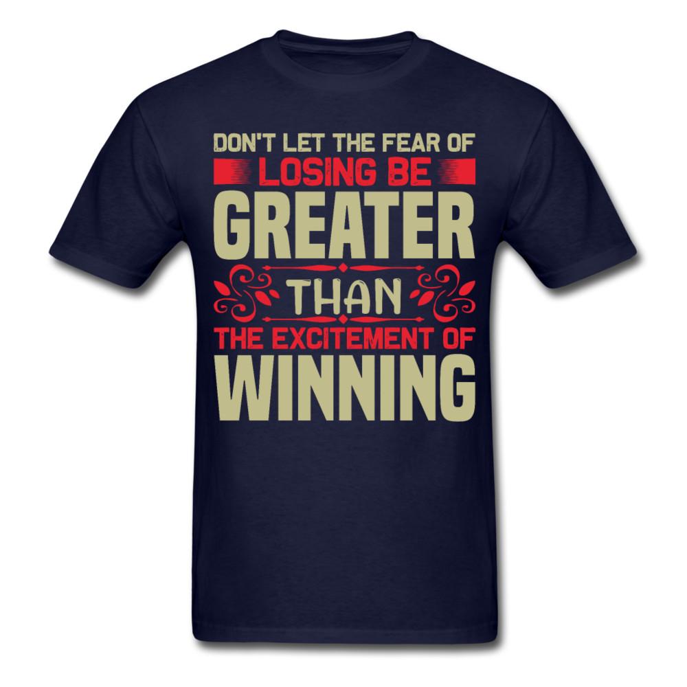 

Motivation shirt Dont let the fear Tshirt Motivational T-Shirt size S-6XL M