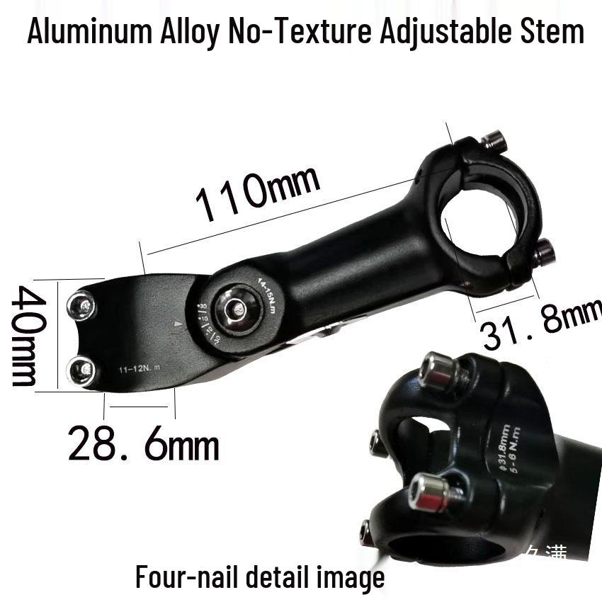 Aluminum Alloy Adjustable Stem Mountain Bike, Station Wagon 22.2/25.4/31.8