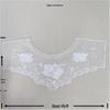 Polyester Lace Flower Embroidery Collar Patch