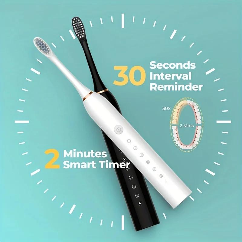 Automatic Electric Toothbrush Adult CHILDREN'S Universal Soft-bristle Toothbrush Charging Six-speed Automatic Toothbrush