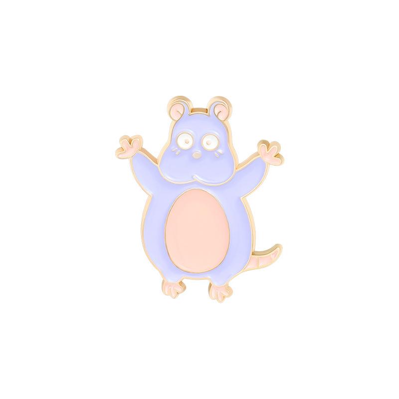 

Animal Brooch Cute Funny Mouse Metal Badge Small Gift Wholesale Brooches for Clothing Lapel Pins and Badges Backpack Accessories