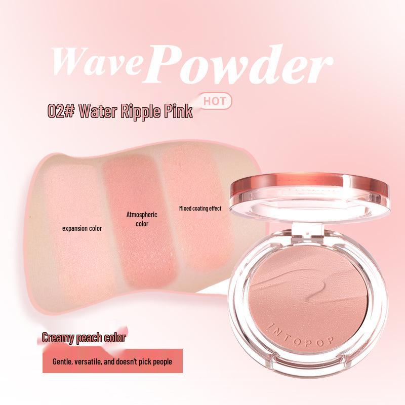 

INTOPOP Soft Mist Matte Blush - Natural Micro-Shimmer, Easy-Blend, Delicate Cheek Color
