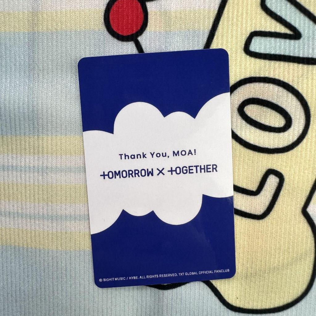 [USED] TXT Hueningkai HAPPY TOGETHER QUIZ Winning Trading Card