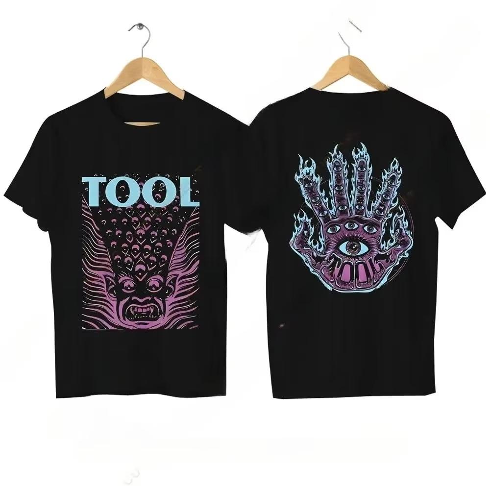 2025 Men T Shirt Casual Tool Band 2024 World Tour Concert Merch Lateralus Tool Band Tshirt Oversized Streetwear S5XL Cool Tee S