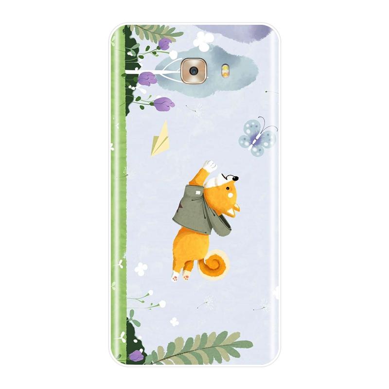 

Для Samsung Galaxy C5 C7 C8 Чехол для телефона Силиконовый Мягкий Шиба-ину Собака Японский Япония Задняя Крышка Для Samsung Galaxy C9 C7 C5 Pro Galaxy C5