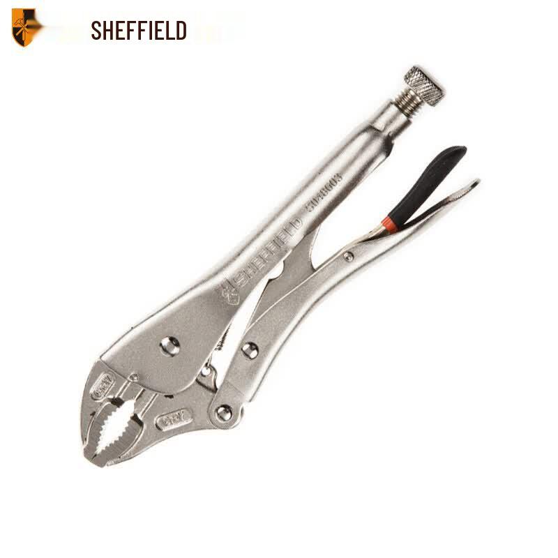 SHEFFIELD S048003 Curved Jaw Locking Pliers 10 inch