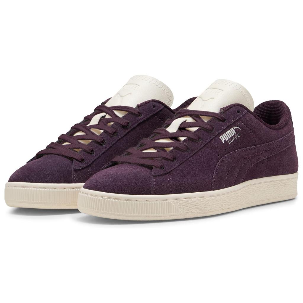 Puma Suede Premium Midnight Plum Unisex Sneakers Purple Frosted-Ivory 398424-03