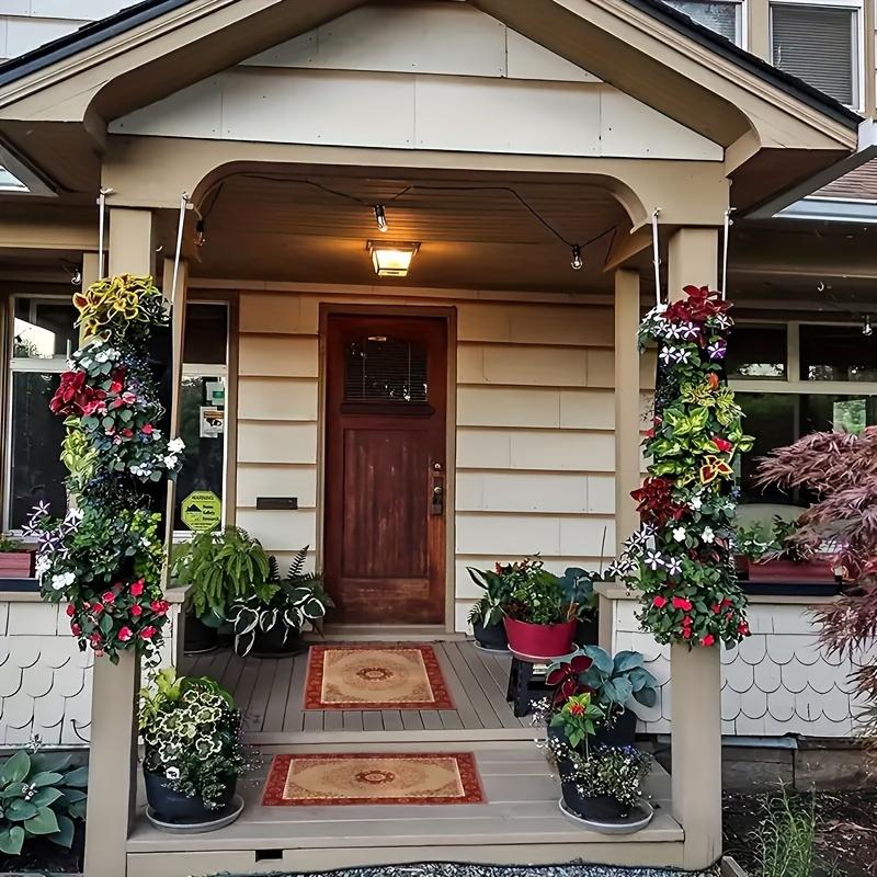 Pocket Vertical Garden Wall Planter Herb Succulent Planting Bag Pouch for Home Patio Balcony Decoration & Christmas Ornaments