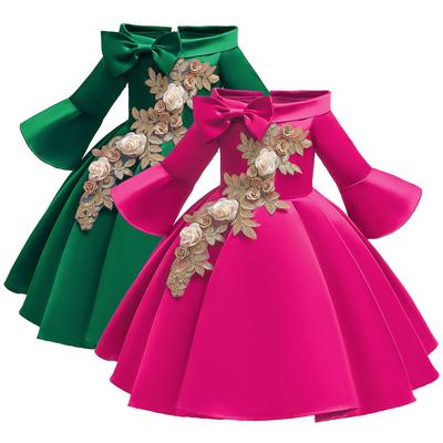 Kids Girls Dresses Fashion Princess Pageant Gown Birthday Party Wedding Dress