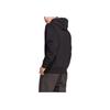 Adidas Solid Color Hooded Long Sleeve American Sweatshirt Men sweatshirts Black IC3749