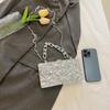 Acrylic Bag 2025 New European and American Fashion Ice Crack Personalized Portable Messenger Women Shoulder Dinner Bag Tide