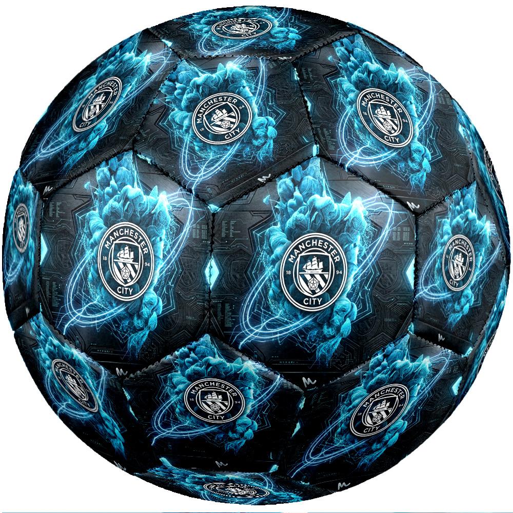 Pallone da calcio tema Manchester City Taglia 5 Pallone da calcio Tocco Morbido Pallone da calcio professionale per allenamento per sport all'aperto