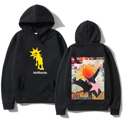 Don't Forget About Me Sunburn Tour Pullover Dominic Fike Hoodie Streetwear Trend Übergroße Kleidung High Street Hooded Pop Music Hoody