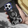 Cool Empire O-Ottoman Phone Case For iPhone 16,15,14,13,12,11,Mini,Pro,SE,XS,MAX Blue Matte Silicone Cover
