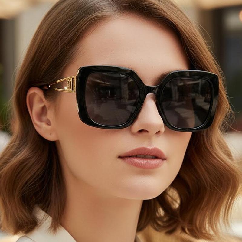 Women's sunglasses - unisex fashion square oversized sunglasses