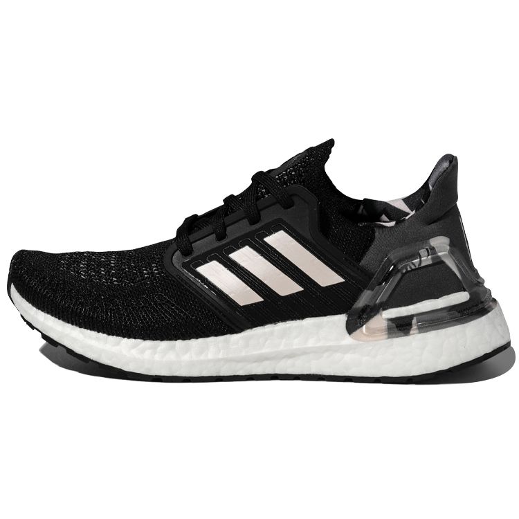 Adidas Ult Anti-Twist Fabric Non-Slip Shock Absorption Low-Top Marathon Running Shoes Women Running Shoes Light-Pink Black H67284