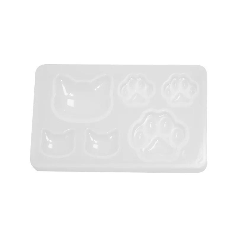 Cute Cat Rabbit Shape Pendant Resin Mold Silicone Mold Epoxy Mold Jewelry Making Supplies DIY Tools