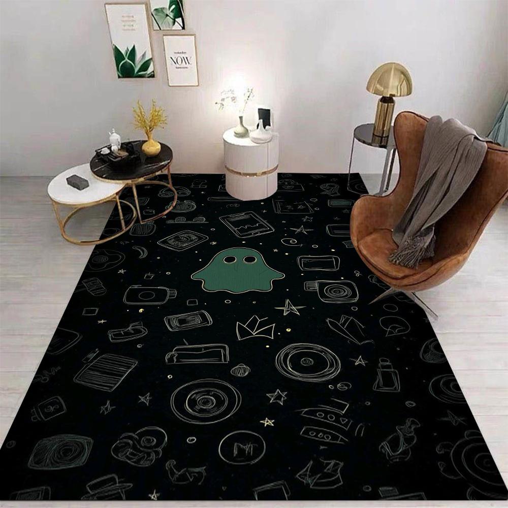 

Space Planet Carpet Starry Sky Carpets for Living Room Decor Illusion Sofa Rugs Home Bedroom Nonslip Area Floor Mat Kid Play Mat 50X80CM