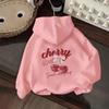 Unisex Trendy American Loose Fit Hooded Print Sweatshirt