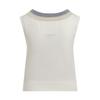 Under Armour SS25 Premier Sweater Casual Comfortable Color Block Sports Vest Women Sweater White 1388699-100
