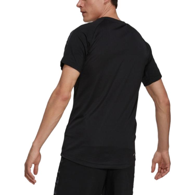 adidas T Shirt Men's Black White GR9677