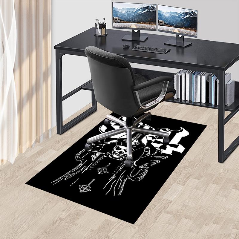 1pc Ghost Band Carpet, Office Rug Outdoor Mat Home Decor Area Carpet Festival