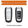 Étui à clé Geely Geometry Emgrand EV: Coque intégrale pour télécommande de véhicule à énergie nouvelle 16-24