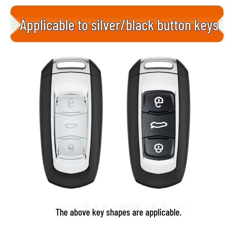 Étui à clé Geely Geometry Emgrand EV: Coque intégrale pour télécommande de véhicule à énergie nouvelle 16-24